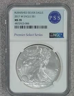 2017-W 1 oz. .999 American Silver Eagle NGC MS70 (006)