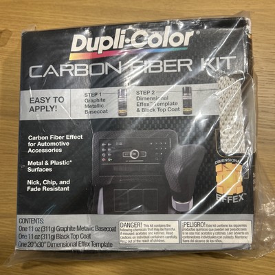 Dupli-Color Carbon Fiber Kit Automotive Accessories Dimensional Effex Car CFK100