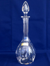 SAINT-LOUIS Carafe à Vin Modèle « Cerdagne » 36cm Cristal Taillé - Signée