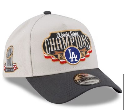 LA Dodgers 2025 ワールドシリーズキャップ Los Angeles Dodgers New Era 2025 World Series Champions Locker