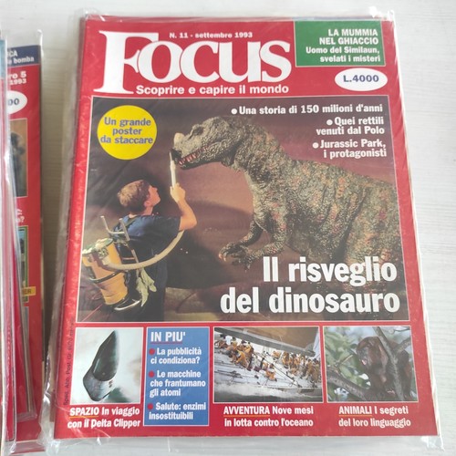 Lotto Primi 19 Numeri Focus Numero 1 Blocco Rivista Magazine - Foto 11 di 19