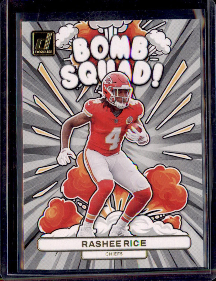 Rashee Rice Panini Donruss Bomb Squad #BS16 Base