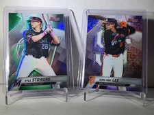 2025 Bowman’s Best, Topps inserts 32-card Player LOT with 2 #'ed and Refractors