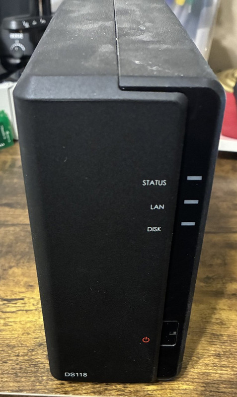 Synology 1 bay NAS DiskStation DS118 (Diskless) Server DS 118