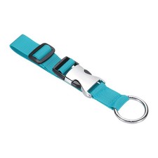Add a Bag Luggage Connector Straps, 1 Pcs Jacket Grip Travel Belt,Sky Blue