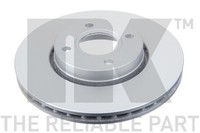 2X Nk Bremsscheibe 312542 FüR Cobra Gbp Ac Bnp Cougar Ford Bfp Scorpio Mondeo 2