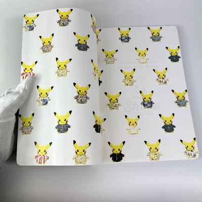 Pokemon Shirts Memorial Book Limited 1500 Copies Original Stitch