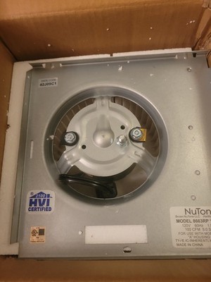 Genuine Broan Nutone Motor Blower Wheel 8663RP S-97017705