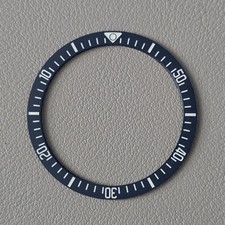 SEIKO Bezel Insert SKX007 / FXD Dark Blue Matte Ceramic Flat C3