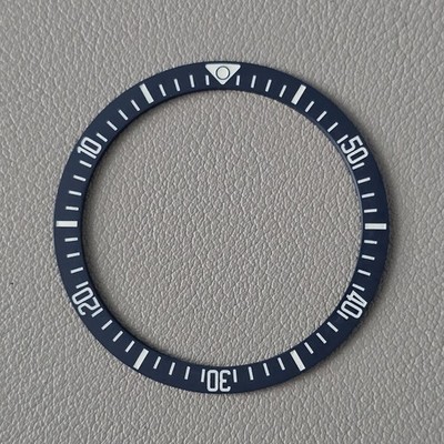SEIKO Bezel Insert SKX007 / FXD Dark Blue Matte Ceramic Flat C3
