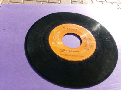ELVIS PRESLEY-45 RCA Victor EX- Suspicious Minds/You'll Think of Me