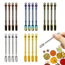 20Pcs Mini Spoons, Tiny Shovel Spoon, Tableware Charm for Small, Colorful