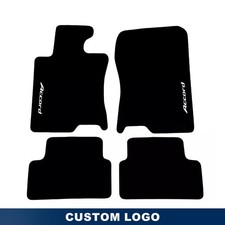 Car Floor Mats For Honda Accord 2013-2017 Waterproof Black Carpet Velour Liners