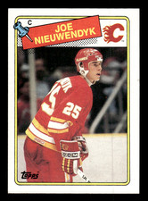 Joe Nieuwendyk Calgary Flames 1988 Topps RC Rookie Card #16