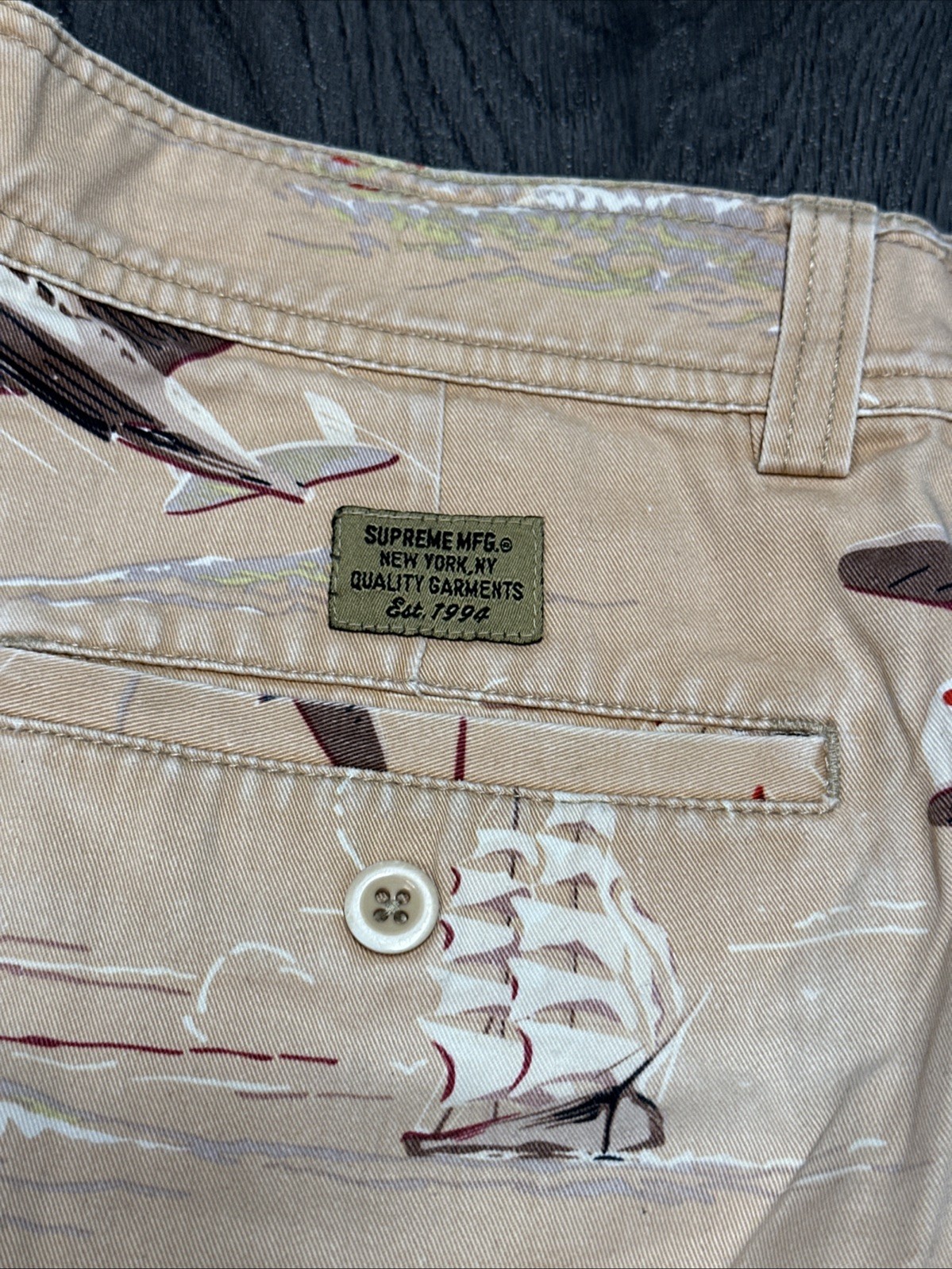 Supreme Plane Shorts Men's Size 30 Pre-Owned SS08 Authentic thumbnail 5