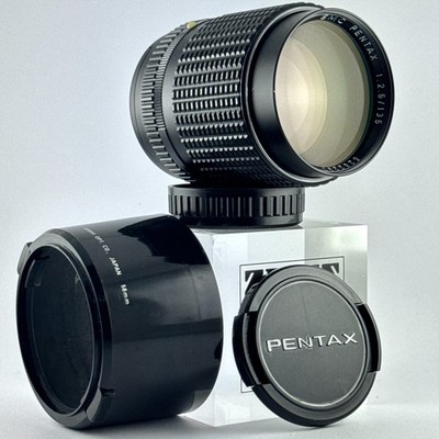 Asahi SMC PENTAX 135mm F2.5 LENS K-Mount fast tele film camera 35mm zeiss PK