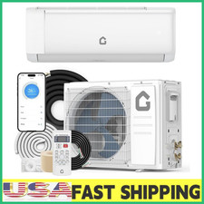 19 SEER 24000 BTU Ductless Mini Split Air Conditioner Heat Pump Inverter AC Kit