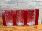 Vintage New 6 Pack 12 oz Can Style Coca-Cola Embossed Glass Tumbler Set