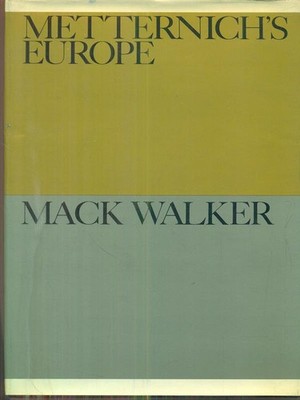 METTERNICH'S EUROPE SPRACHBÜCHER MACK WALKER WALKER & COMPANY 1968