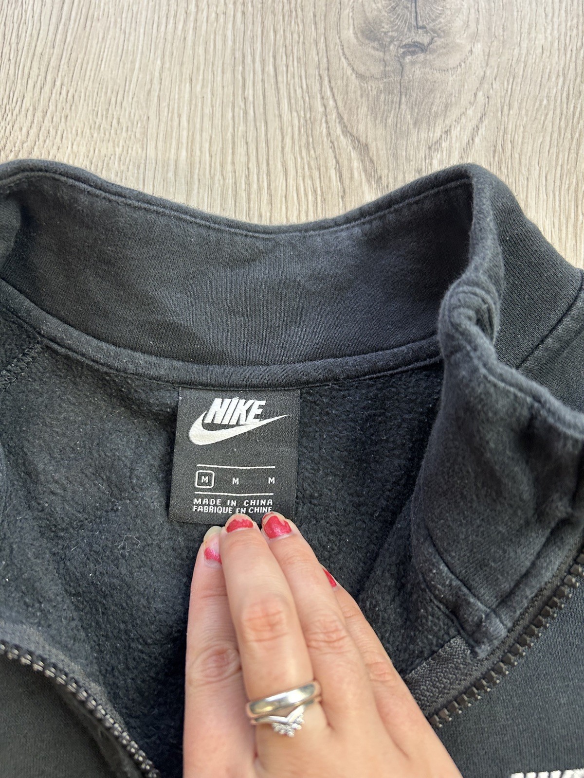 SACAI X NIKE NIKE Giacca Uomo Track Nera M Media Zip Up