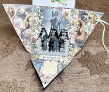 Handmade Gothic Horror Surprise Pocket Card Junk Journal Scrapbook Ephemera