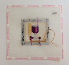 HANDPAINTED NEEDLEPOINT - Red Wine Coaster by Raymond (29) — photo 2