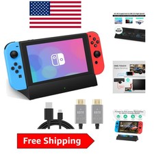 Lightweight Switch Dock with HDMI Cable - Supports 4K Output  Easy Charging
