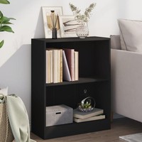 BüCherregal Schwarz 60X24X76 Cm Holzwerkstoff