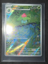 Pokémon Ivysaur 167/165 Illustration Rare Full Art Holo SV151 HP100 on eBay