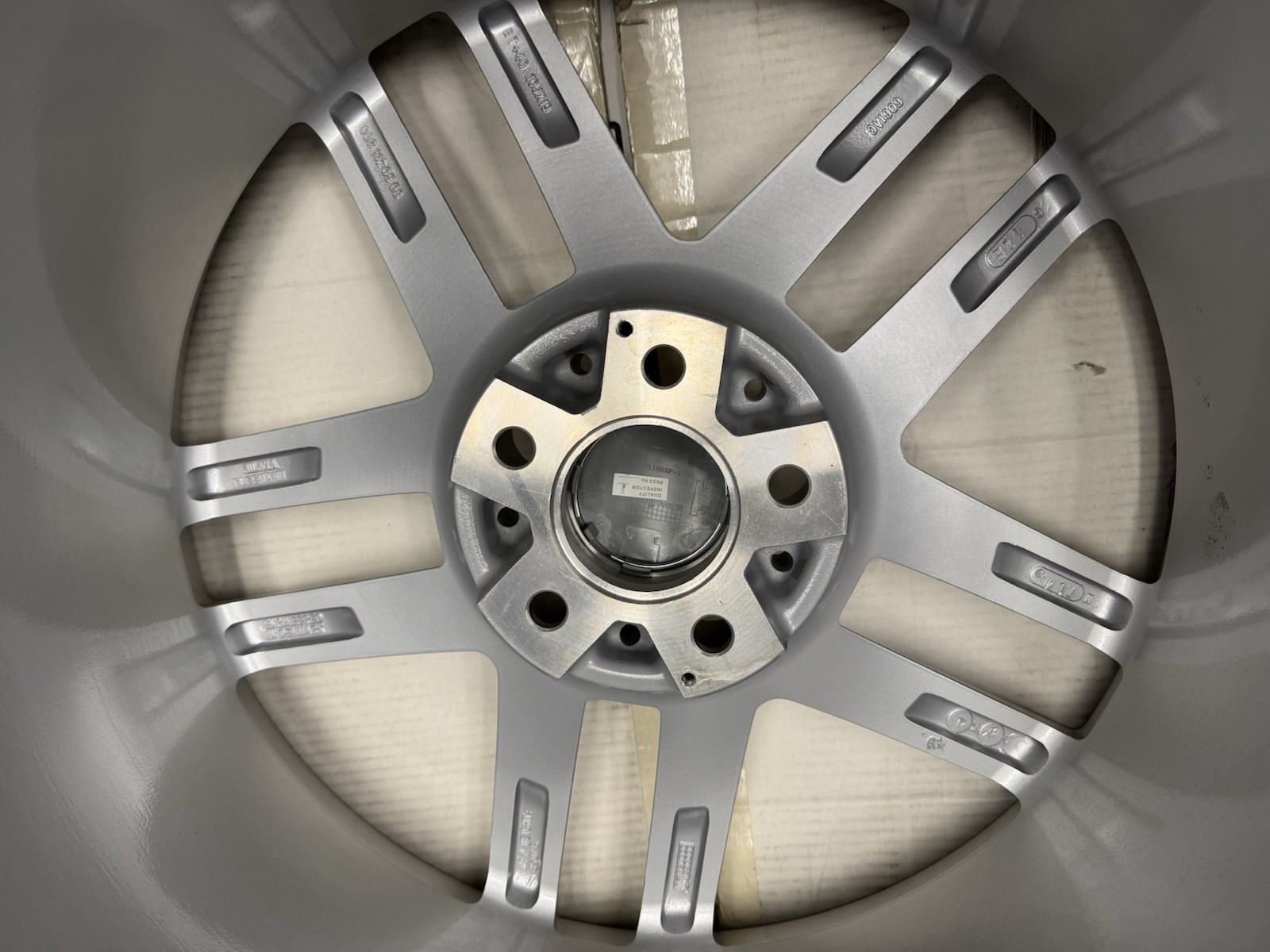 Kleemann TS-7 19x10J ET40 Silver Alloy Wheel Rim 0031120508 6061AC