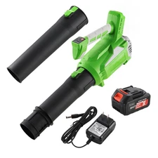 Leaf blower cordless 650 CFM Cordless Blower w/Battery & charger for yard/leaves