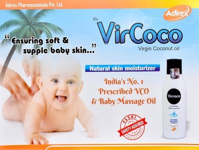 VIRCOCO- VIRGIN COCONUT-OIL -1 * 200 ml free shipping