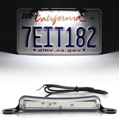 License Plate LED Light, Extremely Bright Assembly For Trailer UTV ATV Truck RV