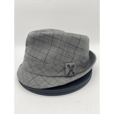 Marc Ecko Suiting Diamond Fedora Hat Small