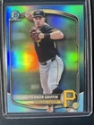 Konnor Griffin 2025 Bowman Chrome Draft Sky Blue Refractor #BDC102 SP Pirates
