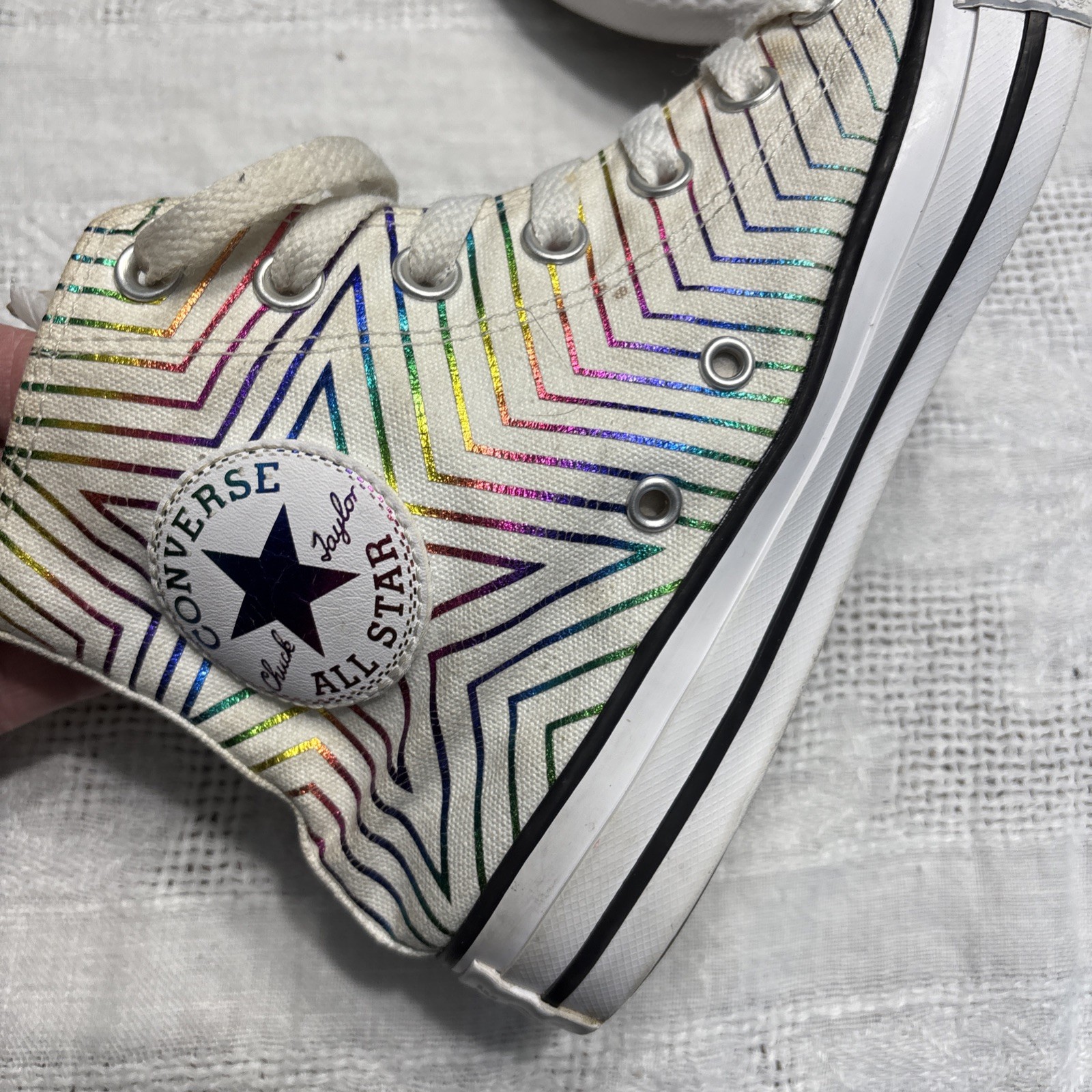 Converse Chuck Taylor All Star Exploding Star Hig… - image 15