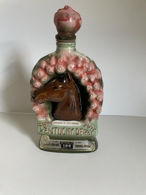 Jim Beam Vintage 1972 Kentucky Derby Horse Decanter