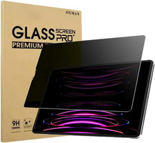Privacy1 Pack Screen Protector for Ipad Pro 12.9 2022/2021/2020 , Tempered Glas