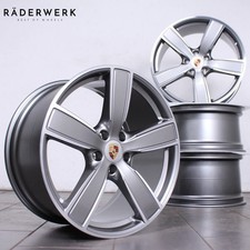 4x NEU 22 Zoll original Porsche Cayenne Coupé E3 9Y3601025AP Alufelgen NEU .