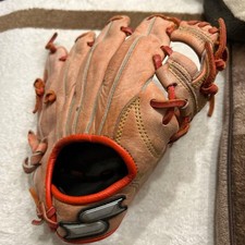S ball Glove Orange/Beige