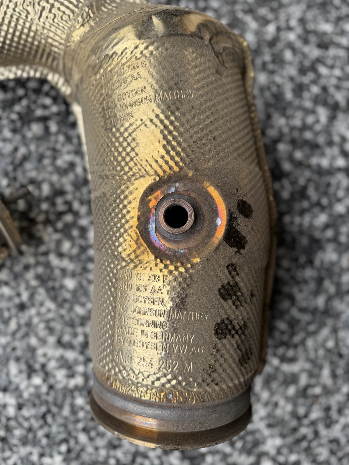 Lamborghini Urus Catalytic converter P/N 4M0254202A