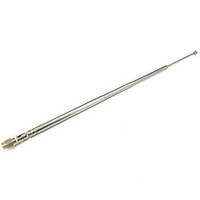 1x SMA Male Connector Telescopic Aerial Antenna TV Radio DAB AM/FM UNBAL US