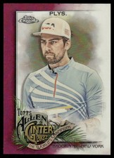 2022 Topps Allen and Ginter Chrome Magenta Refractors #231 Chris Plys /199 - BB