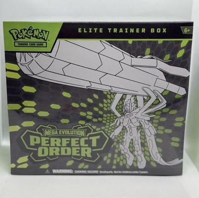 Pokemon Mega Evolution Perfect Order Elite Trainer Box ETB NEW / FACTORY SEALED