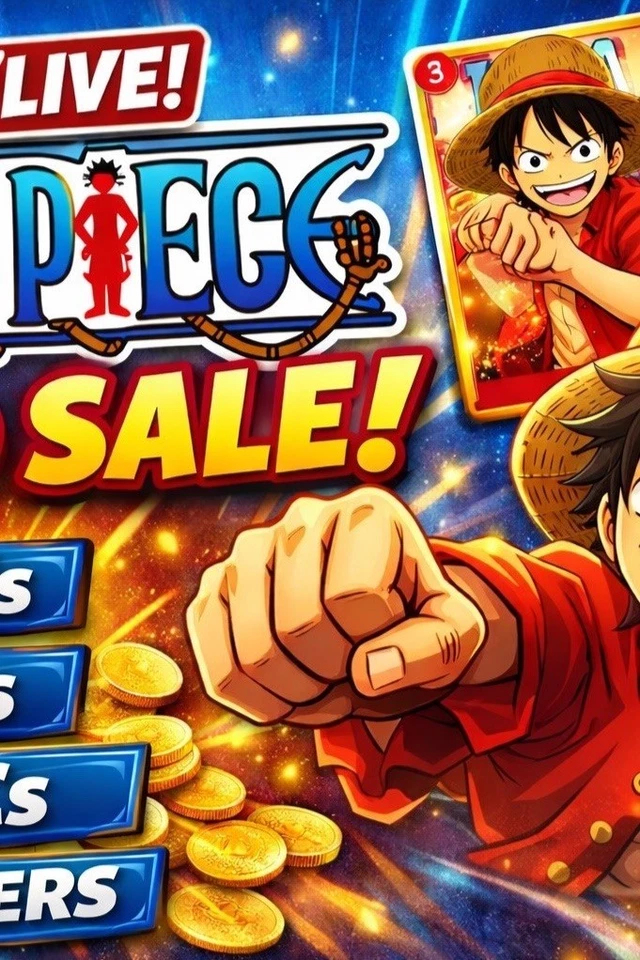 One Piece Singles £1 Starts Foils Leaders SRs SECS