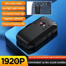 Body Camera 1080P HD Mini Portable Camcorder Night Vision with Free 32GB SD Card