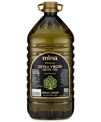 Mina Moroccan Extra Virgin Olive Oil 5L 169oz New Harvest Polyphenol Rich EVOO