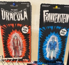 ReAction Glow In The Dark Monsters Dracula And Frankenstein