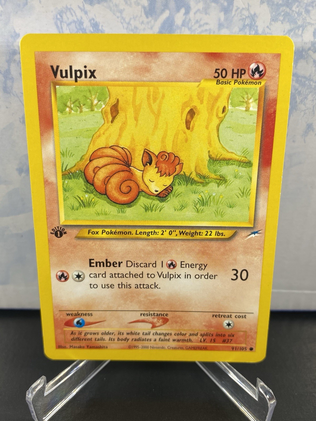 Vulpix 91/105 Neo Destiny Regular 1st Edition