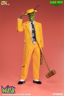 New DARK TOYS DTM008 1/6 The Man Mask Jim Carrey Deluxe Version 2.0 in stock